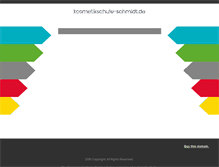 Tablet Screenshot of kosmetikschule-schmidt.de
